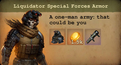 Liquidator Special Forces Armor *PACK*