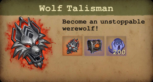 Wolf Talisman *PACK*